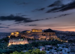 Афины, Греция, отдых.