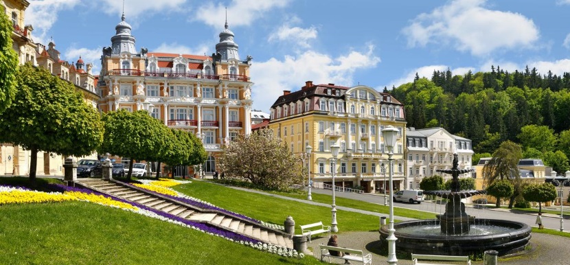 Отель HVEZDA 4*,курорт Марианские Лазне, Чехия.