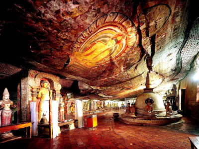 Храм Дамбулла - Шри-Ланка